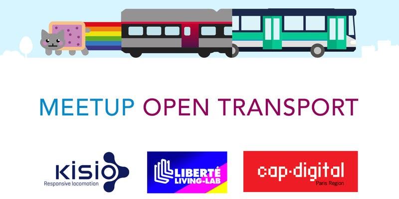 Meetup Open transport Paris logo