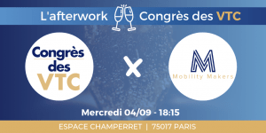 Mobility Evening – Afterwork @Congrès des VTC logo
