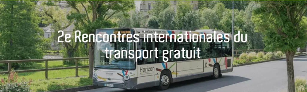 2e Rencontres internationales du transport gratuit logo