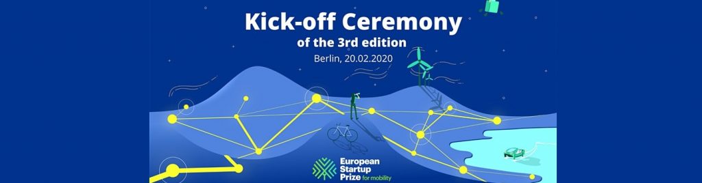 EU Startup Prize for mobility 2020 – Kickoff Ceremony logo