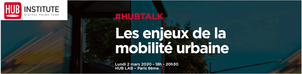 HUBTALK LES ENJEUX DE LA MOBILITÉ URBAINE logo