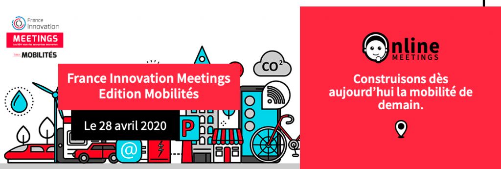 France Innovation Mobility Meetings: Online logo