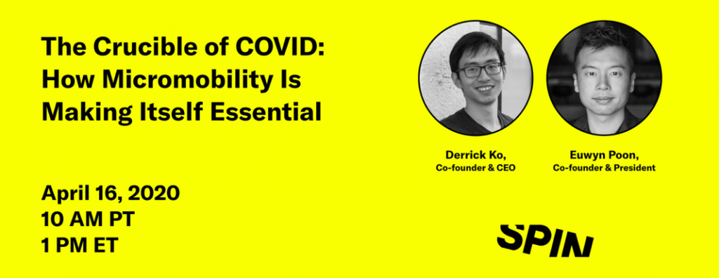 Webinar: How Micromobility Is Making Itself Essential logo