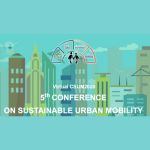 5th CONFERENCE ON SUSTAINABLE URBAN MOBILITY logo