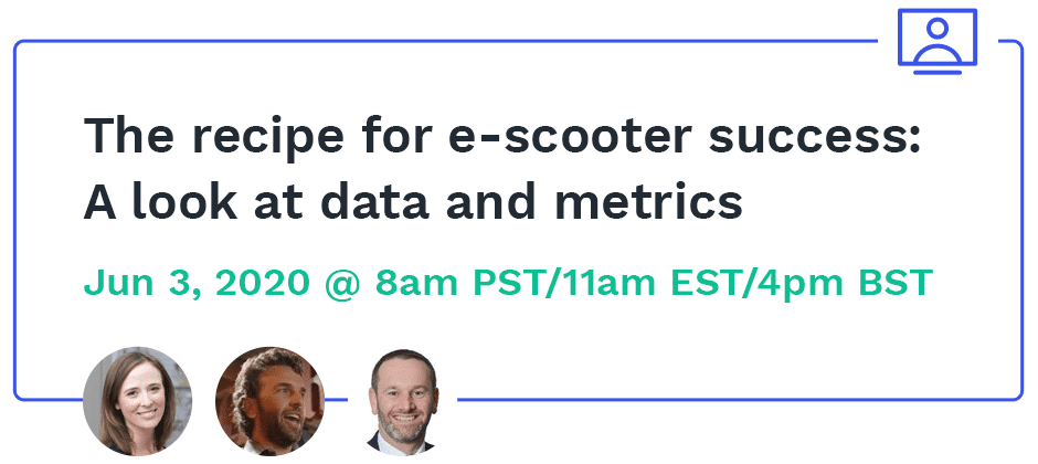The recipe for e-scooter success: A look at data and metrics logo