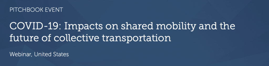 WEBINAR: COVID-19: Impacts on shared mobility and the future of collective transportation logo