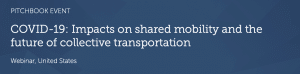 WEBINAR: COVID-19: Impacts on shared mobility and the future of collective transportation logo