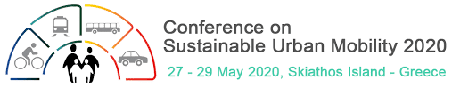 Conference on Sustainable Urban Mobility 2020 logo