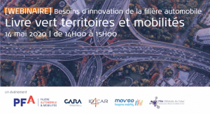 Besoin d’innovation de la filière automobile : Livre vert territoires et mobilités logo