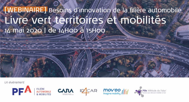 Besoin d’innovation de la filière automobile : Livre vert territoires et mobilités logo