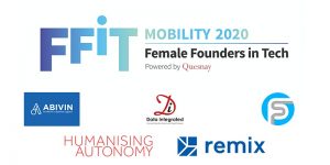Quesnay’s Female Founders in Mobility 2020: Final Pitch Event logo