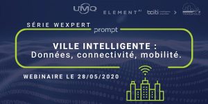 WEBINAR: WEXPERT 〉Ville intelligente: données, connectivité, mobilité logo