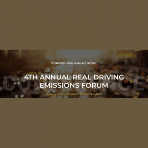 4TH ANNUAL REAL DRIVING EMISSIONS FORUM logo