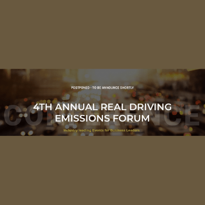 4TH ANNUAL REAL DRIVING EMISSIONS FORUM logo
