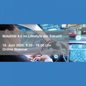 Mobility 4.0 in the lifestyle of the future logo
