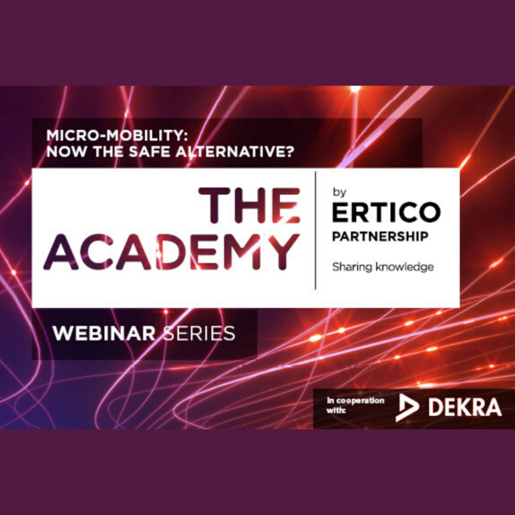 WEBINAR: MICRO-MOBILITY: NOW THE SAFE ALTERNATIVE? logo