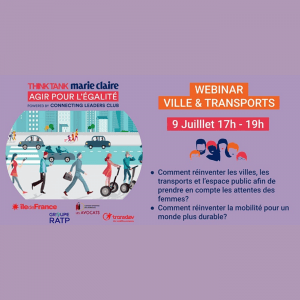 Think Tank Agir pour l’Egalité | WEBINAR Ville & Transports logo