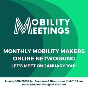 10012023 Mobility Meetings event Calendar