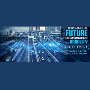 FUTURE OF TRANSPORTATION AND MOBILITY SERIES logo