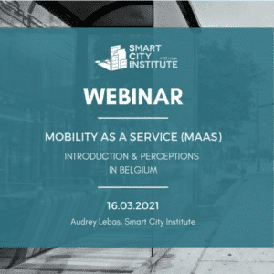 Mobility as a Service: governance and management in Belgian cities logo
