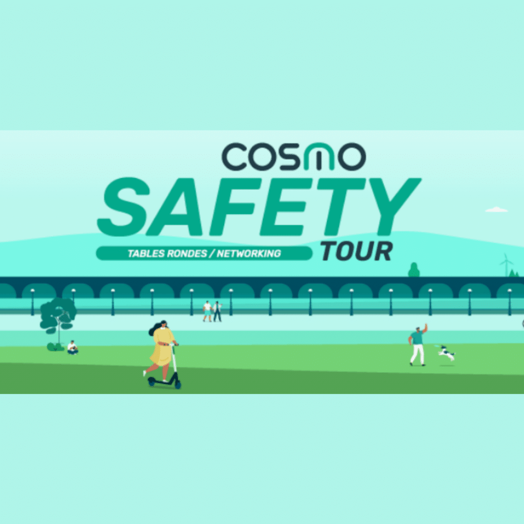 COSMO SAFETY TOUR logo