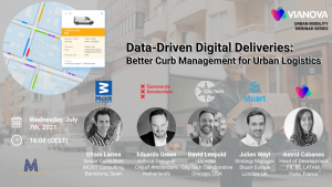 WEBINAR – Data-Driven Digital Deliveries: Better Curb Management for Urban Logistics logo