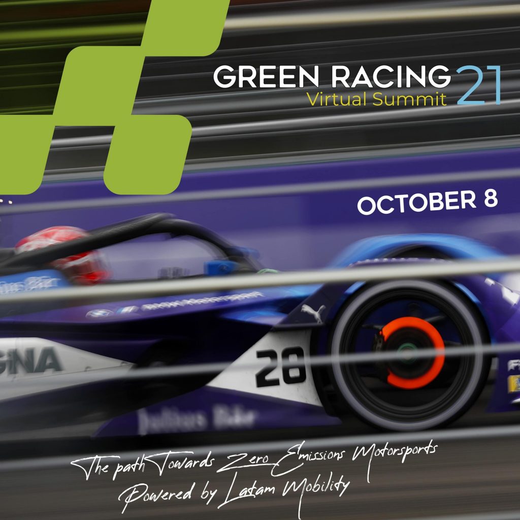 Green racing virtual summit 2021 logo