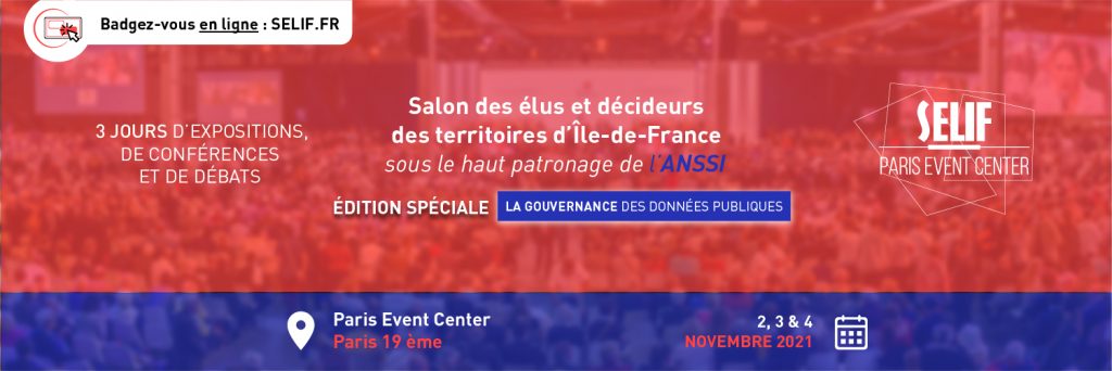 Salon des élus et décideurs des territoires d’Île-de-France logo