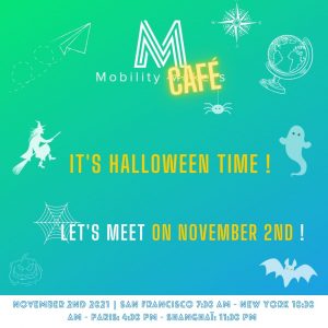 #MOBILITYCAFE – WEBINAR logo