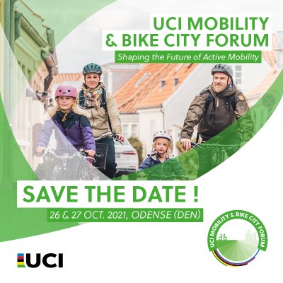 2021 UCI Mobility & Bike City Forum logo