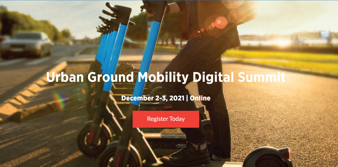 Banner Urban Ground Mobility Digital Summit