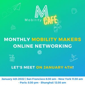#MOBILITYCAFE – WEBINAR logo