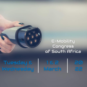 Banner E-mobility Congress of South Africa