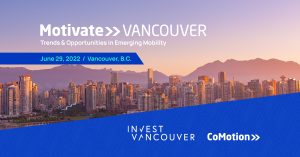 Motivate Vancouver 2022 logo
