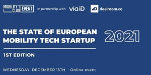 Webinar : State of European Mobility Tech Startups 2021 logo