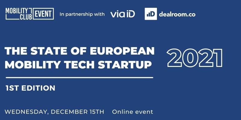 Webinar : State of European Mobility Tech Startups 2021 logo