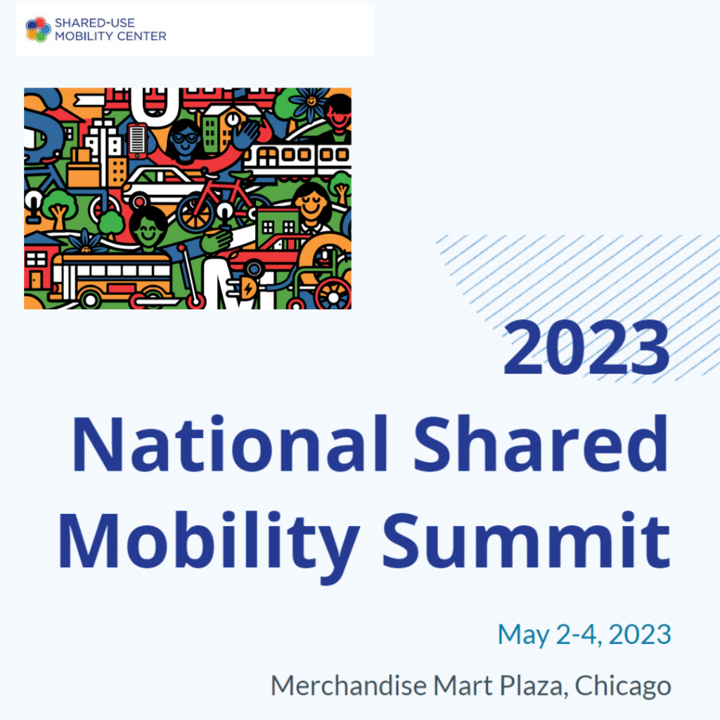 SUMC National Shared Mobility Summit 2023 logo