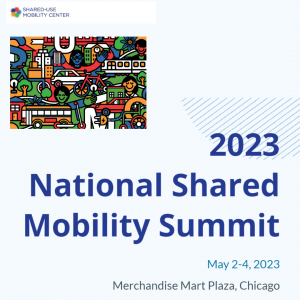 SUMC National Shared Mobility Summit 2023 logo
