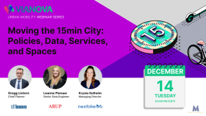 Webinar : Moving the 15min City logo