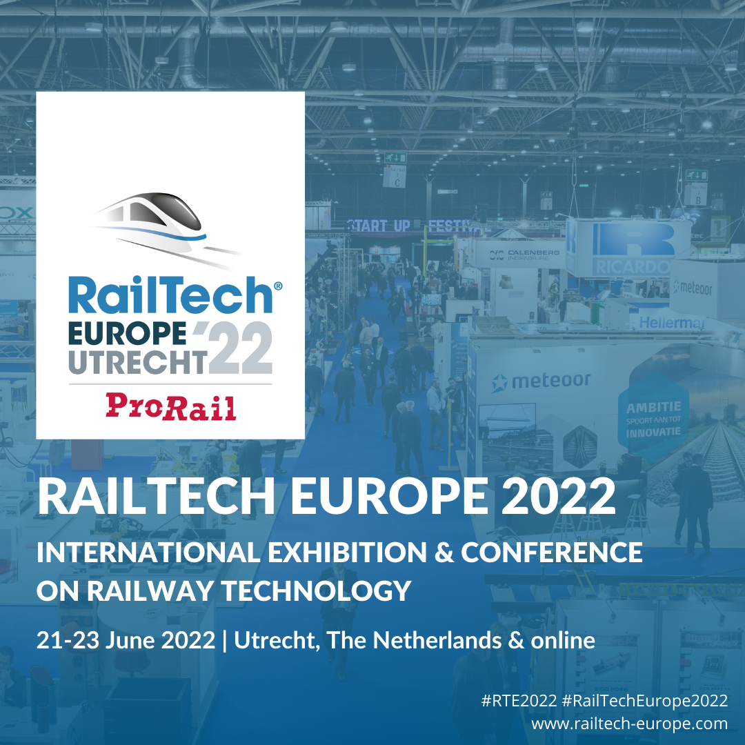 Banner RailTech Europe 2022