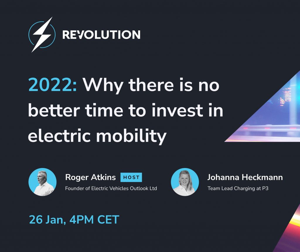 Revolution Live 2022 : Why there is no better time to invest in electric mobility logo
