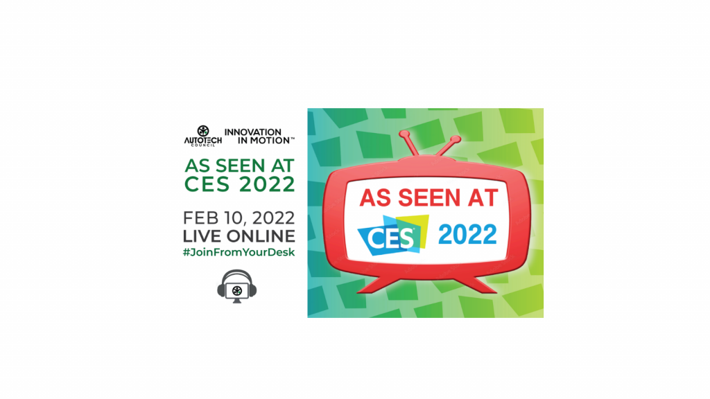 As seen at CES logo