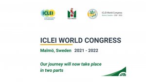 The ICLEI World Congress 2021 – 2022 : The Malmö Summit logo