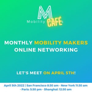 #MOBILITYCAFE – WEBINAR logo