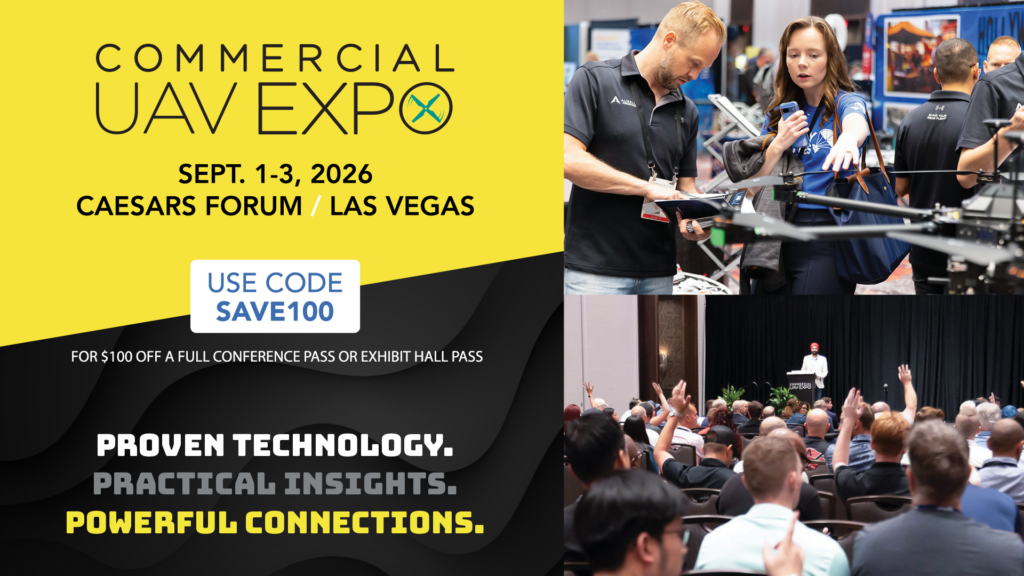 Commercial UAV Expo logo