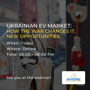 Ukrainian EV market Webinar logo