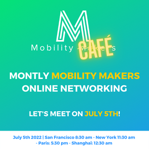 #MOBILITYCAFE – WEBINAR logo