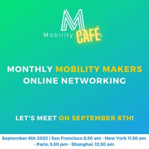 #MOBILITYCAFE – WEBINAR logo