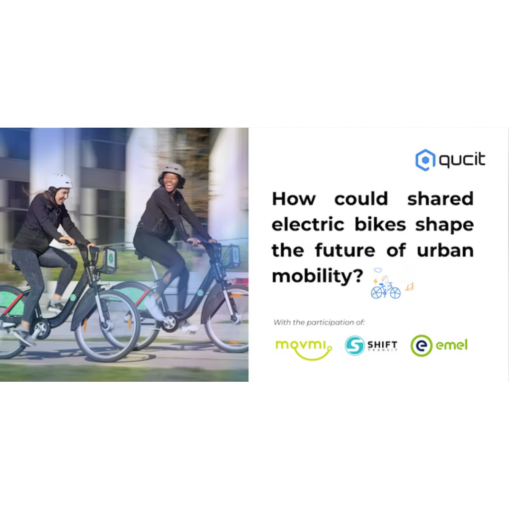 How could shared electric bikes shape the future of urban mobility? logo