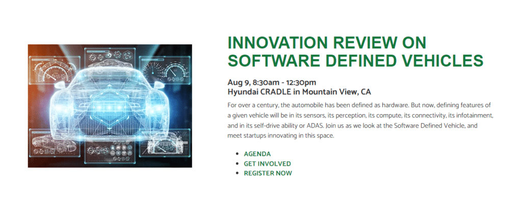 Innovation Review on Software Defined Vehicles logo
